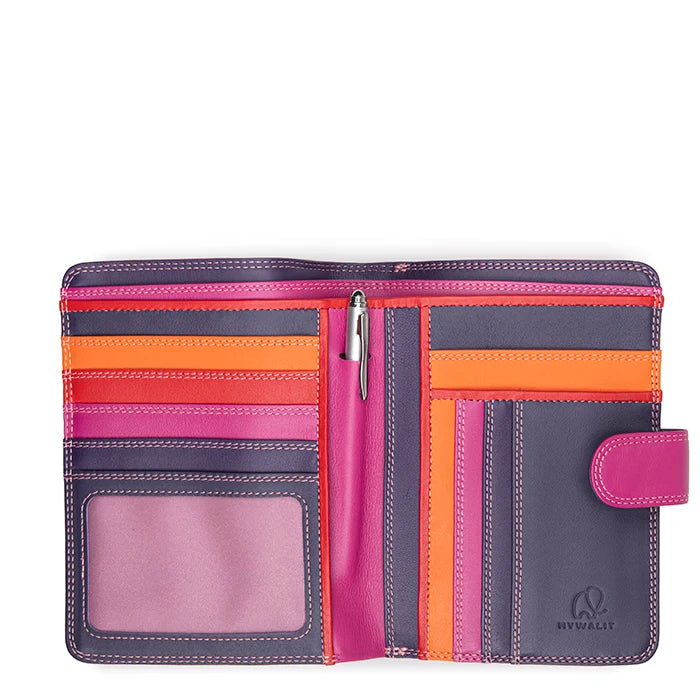 MyWalit Large Snap Wallet - Sangria