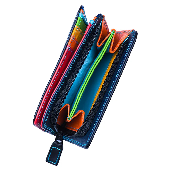 MyWalit Medium Zip Wallet - Black Pace