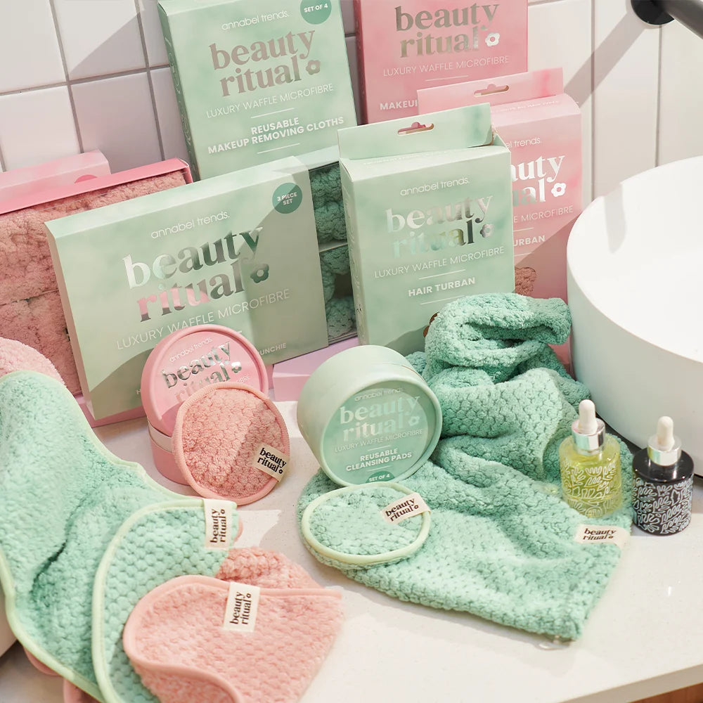 Beauty Ritual - Microfibre Hair Turban - Dusty Pink
