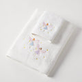 Baby Cotton Bath Towel & Face Washer Gift Set - Fairy