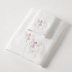Baby Cotton Bath Towel & Face Washer Gift Set - Fairy