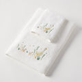 Baby Cotton Bath Towel & Face Washer Gift Set - Paddling Duck