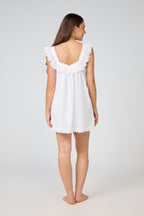Zoey 100% Cotton Baby Doll Nightie - White