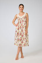 Maya 100% Cotton Nightie - Bouquet