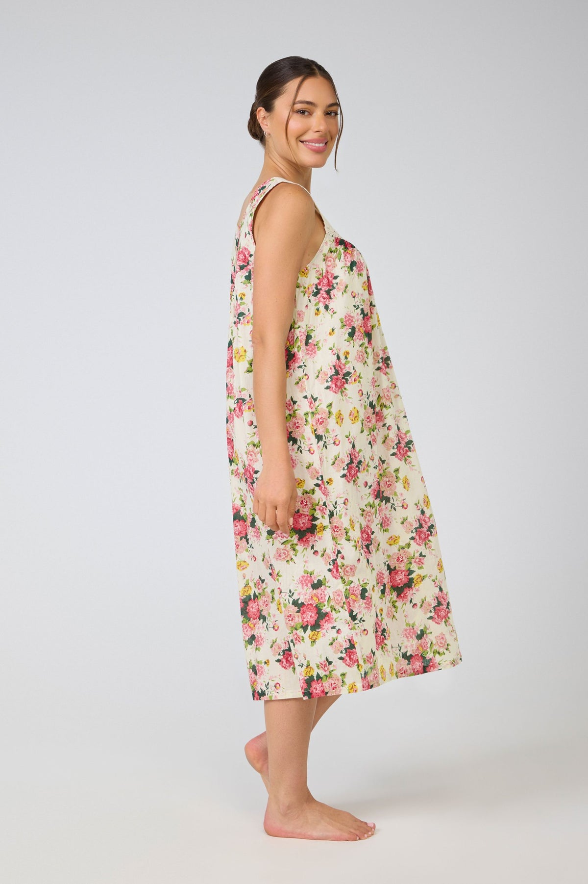 Maya 100% Cotton Nightie - Bouquet