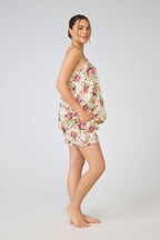 Nico 100% Cotton Pyjama Short Set - Bouquet