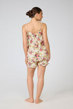 Nico 100% Cotton Pyjama Short Set - Bouquet