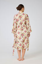 Rose 100% Cotton Dressing Gown - Bouquet