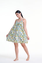 Emma 100% Cotton Nightie - Citrus