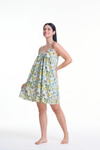 Emma 100% Cotton Nightie - Citrus