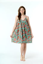 Emma 100% Cotton Nightie - Jade