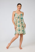 Emma 100% Cotton Nightie - Peacock