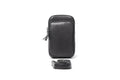 Rugged Hide Leather Phone Bag - Zita Black