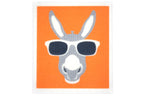 RetroKitchen Biodegradable Sponge Dish Cloth - Donkey