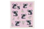 RetroKitchen Biodegradable Sponge Dish Cloth - Koalas
