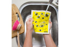 RetroKitchen Biodegradable Sponge Dish Cloth - Bees