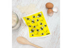 RetroKitchen Biodegradable Sponge Dish Cloth - Bees