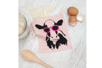 RetroKitchen Biodegradable Sponge Dish Cloth - Cow
