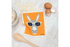 RetroKitchen Biodegradable Sponge Dish Cloth - Donkey