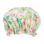 Shower Cap - Linen Cotton - Tiki Island