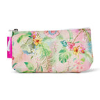 Cosmetics Bag - Linen Cotton - Small - Tiki Island