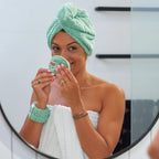 Beauty Ritual - Microfibre Hair Turban - Moss Green