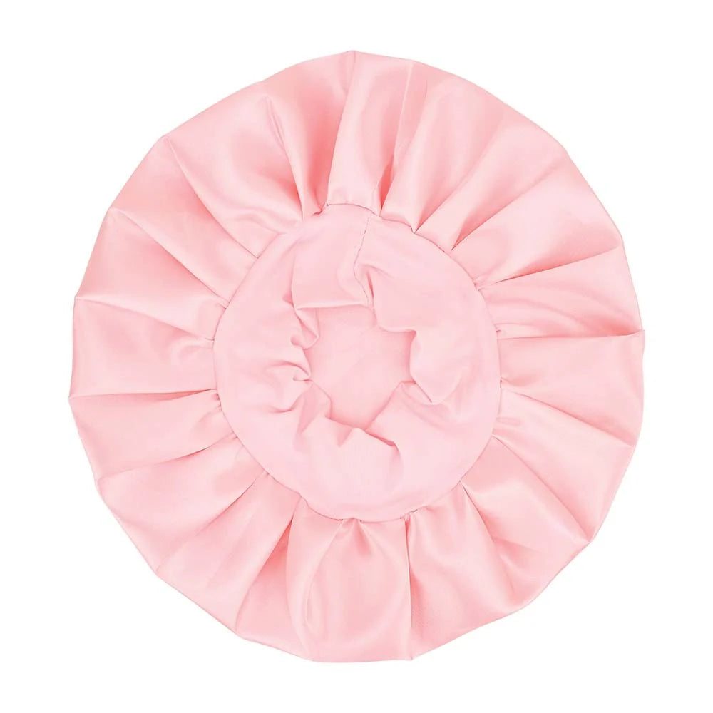 Beauty Ritual - Satin Sleep Bonnet - Dusty Pink