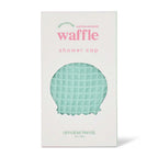 Shower Cap - Waffle Cotton - Mint