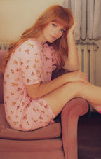 Womens Bamboo Jersey Nightie - Cavoodles