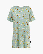 Womens Bamboo Jersey Nightie - Flowers