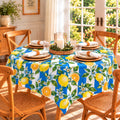 Mexican Oilcloth Tablecloth – Square 120cm x 120cm - Citrus