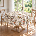 European Linen Stain Resistant Round Tablecloth – 150cm Pears