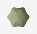 A top-down view of a Blunt Neo Umbrella in Sage Green, shown against a plain white background.