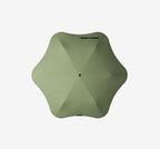 A top-down view of a Blunt Neo Umbrella in Sage Green, shown against a plain white background.