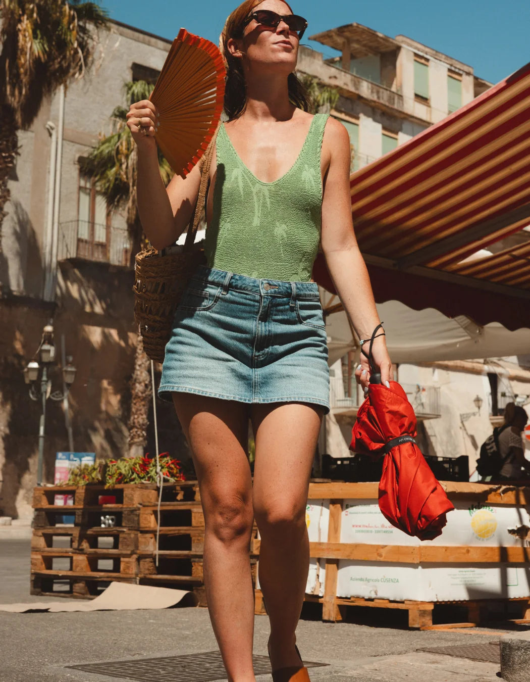 BLUNT Umbrella - Metro UV - Coral Red