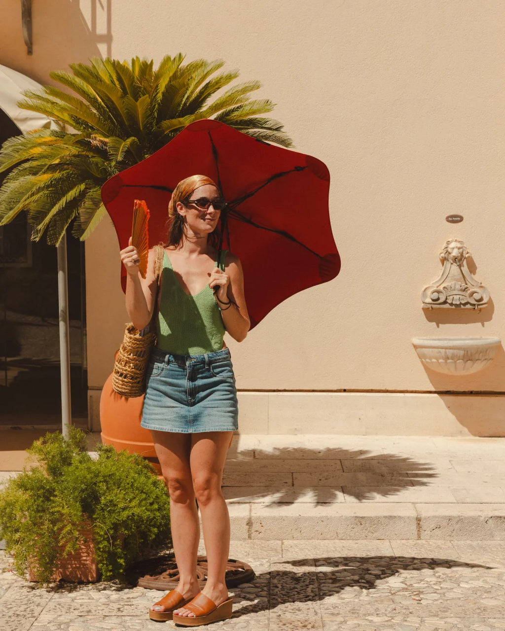 BLUNT Umbrella - Metro UV - Coral Red