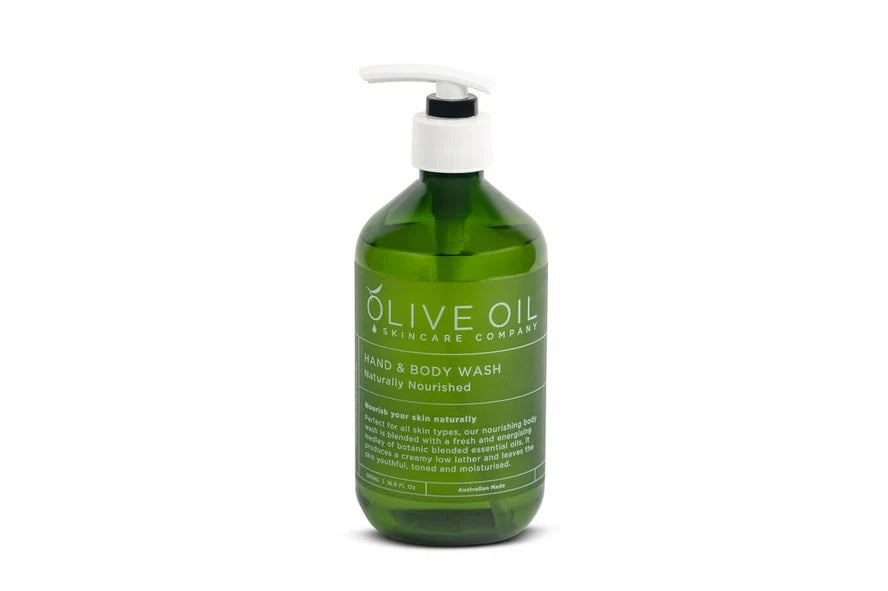 Olive Oil Skincare Hand anb Body Wash - Naturally Nourished 500ml
