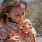 Bamboo Babychino Cup Silicone Lid & Straw - 4oz – Aussie Animals