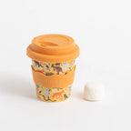 Bamboo Babychino Cup Silicone Lid & Straw - 4oz – Aussie Animals