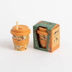 Bamboo Babychino Cup Silicone Lid & Straw - 4oz – Aussie Animals