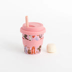 Bamboo Babychino Cup Silicone Lid & Straw - 4oz – Cow Girl