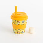 Bamboo Babychino Cup Silicone Lid & Straw - 4oz – Digger