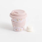 Bamboo Babychino Cup Silicone Lid & Straw - 4oz – Fairy