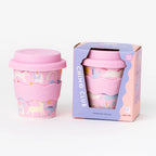 Bamboo Babychino Cup Silicone Lid & Straw - 4oz – Pink Unicorn