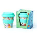 Bamboo Babychino Cup Silicone Lid & Straw - 4oz – Safari