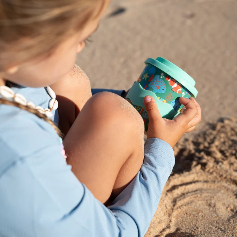 Bamboo Babychino Cup Silicone Lid & Straw - 4oz – Sea Shepherd