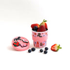 Bamboo Charm Kids Cup Silicone Lid & Straw - 8oz – Cow Girl