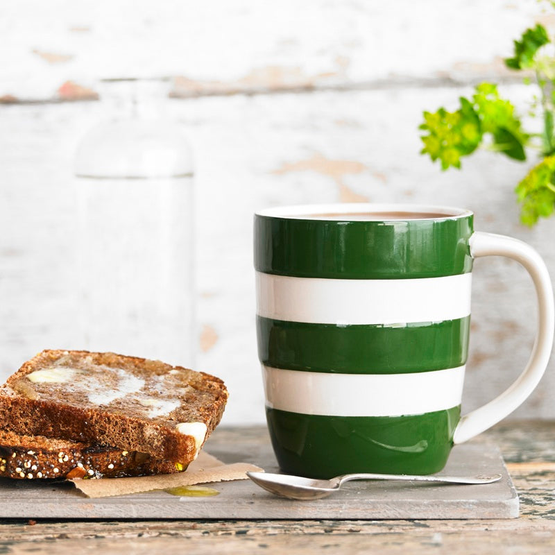 Cornishware 12oz Mug - Adder Green