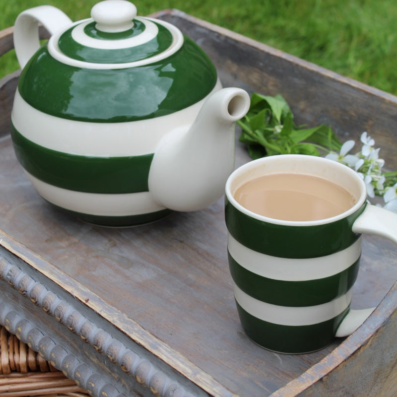 Cornishware 12oz Mug - Adder Green