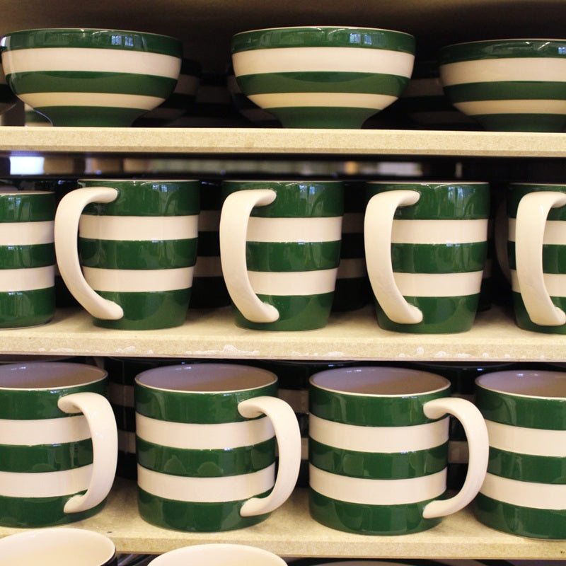 Cornishware 12oz Mug - Adder Green